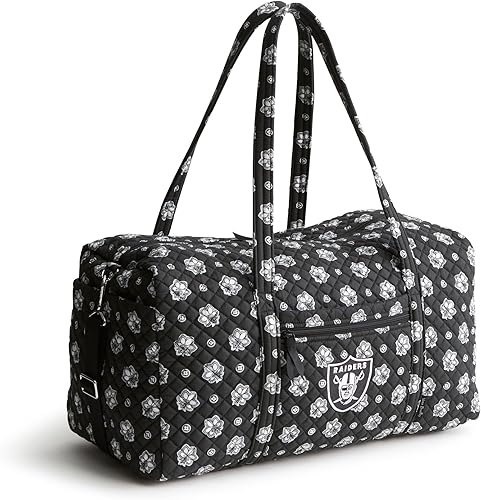 Vera Bradley Women's Cotton NFL Large Travel Duffel Bag (Multiple Teams Available)