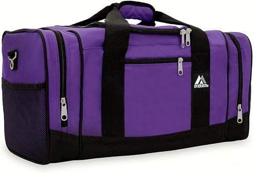 Everest Crossover Duffel Bag, Dark Purple, One Size