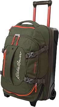 Eddie Bauer Expedition Duffel Bag 2.0-Made from Rugged Polycarbonate and Nylon, Dark Thyme, 22L