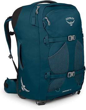 Osprey Fairview Women's Wheeled Travel Pack 36L, Night Jungle Blue