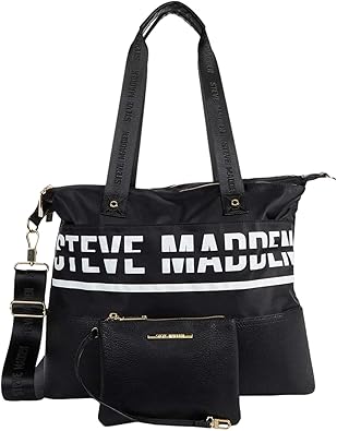 Steve Madden BGYMM Weekender, Black/White