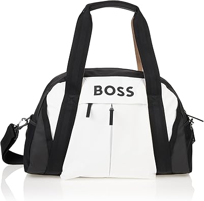 BOSS Stormy Contrast Logo Small Duffle Bag