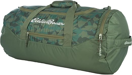 Eddie Bauer Stowaway Packable 45l Duffel Bag-Made from Ripstop Polyester