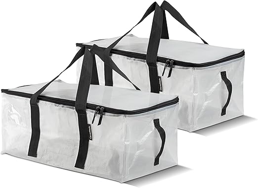 CleverMade Storage Bags and Totes - Soft-Sided, Durable Multi-Purpose Storage Solutions for Moving, Shopping, and Organizing