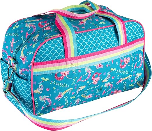 Stephen Joseph Kids Duffle Bag, Kids Overnighter Duffle Bags for Boys & Girls, Travel Duffle Bag for Kids, Carry-On Size Kids Duffle Bag