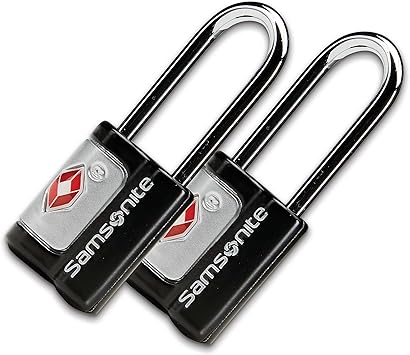 Samsonite Travel Sentry 2-Pack Key Locks, Black