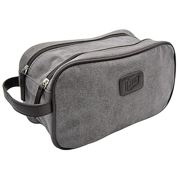 Union Razors TB1 Travel Toiletry Bag/Organizer - Gray