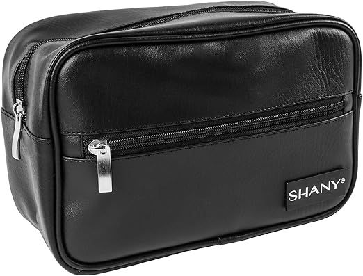 SHANY Toiletry Bag for Men, Large Travel Shaving Dopp Kit Water-resistant Multi Compartment Toiletries Organizer Cosmetic Bags