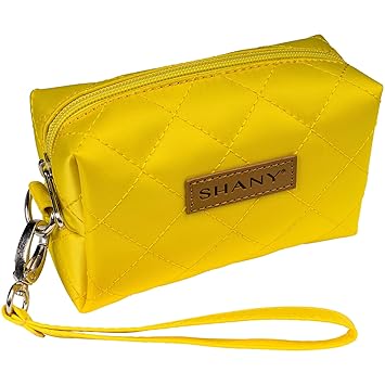 SHANY Limited Edition Travel Makeup Bag Cosmetics Tote Bag Make Up Organizer Women Purse for Toiletries, Blonde