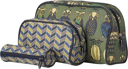 Danica Studio Large Cosmetic Bag, Night Owl