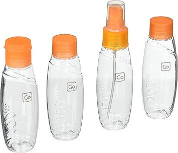 Design Go Cabin Bottle Set, Orange, One Size