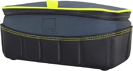 Lewis N. Clark Travelflex Toiletry Kit, Makeup Bag, Shower Caddy + Travel Organizer for Luggage, Carry-on or Suitcase, Classic Side Zip, Charcoal