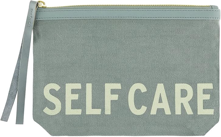 Santa Barbara Design Studio Hold Everything Canvas Zippered Pouch, 9 x 6-Inch, Self Care