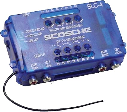 Scosche 025SLC4 Line Level Output Converter