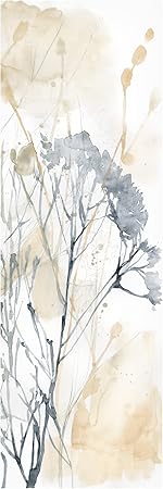 Trademark Fine Art 'Wildflower Line Contour II' Canvas Art by Jennifer Goldberger 6x19