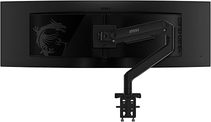 MSI MAG MT201 - Premium Heavy Duty Single Monitor Stand Arm, Supports 17-49