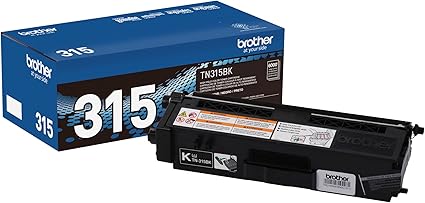 Brother TN-315BK DCP-9050 9055 9270 HL-4140 4150 4570 MFC-9460 9465 9560 9970 Toner Cartridge (Black) in Retail Packaging (TN315BK)