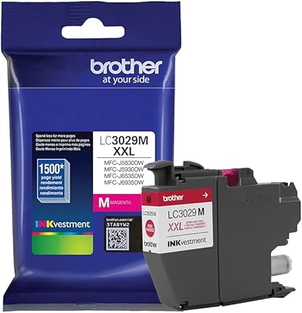 Brother LC3029M Super High Yield Magenta Ink Cartridge