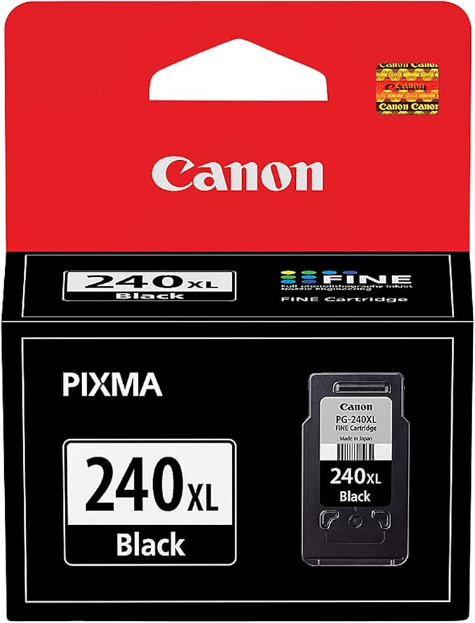 Canon PG-240 XL Black Ink Catridge Compatible to printer MG2120, MG3120, MG4120, MX512, MX432, MX372, MX522, MX452, MG3520, MG3620, MX472, MX532, TS5120