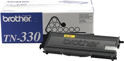 Brother Genuine TN330 Mono Laser Toner Cartridge , Black