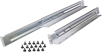 CyberPower 4POSTRAIL 4-Post Universal Rack Mount Rail Kit, Silver