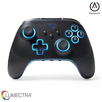 PowerA OPS v3 Pro Wireless Controller for PC and Cloud Gaming with Lumectra, gamepad, gaming controller, works Windows 10/11, Charging stand included