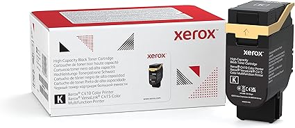 Xerox Genuine C410 Black High Capacity Toner Cartridge (10500 Pages) -006R04685