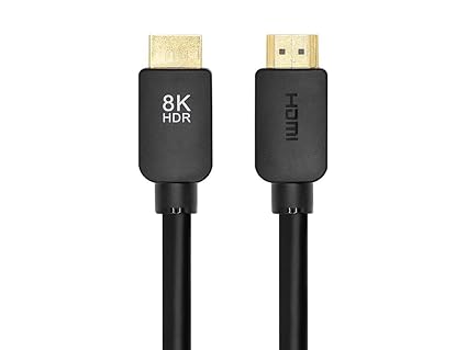 Monoprice 8K Certified Ultra High Speed HDMI 2.1 Cable - 48Gbps, Compatible with Sony PlayStation, Microsoft Xbox Series X and S, 10 feet, Black