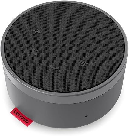 Lenovo Go Wired Speakerphone - Omni-Directional Mic - Plug-and-Play - USB-C Connectivity - Certified for Microsoft Teams, Gray