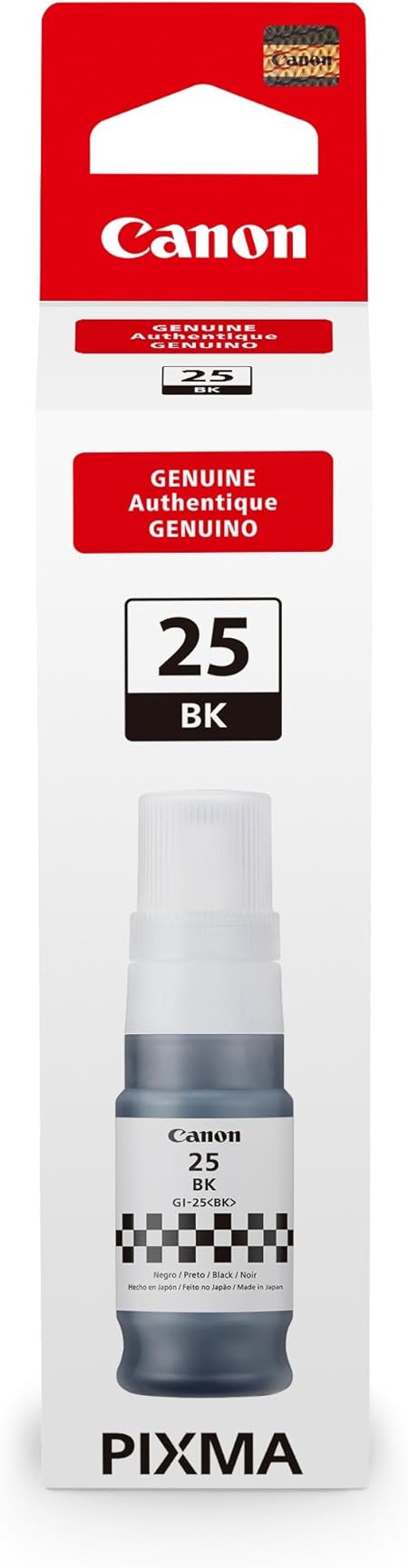 Canon Genuine Ink Bottle GI-25, Black