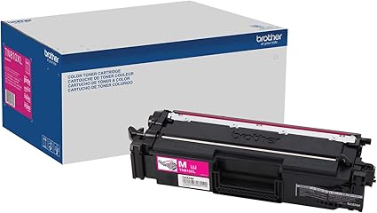 Brother Genuine High Yield Toner Cartridge, TN810XLM, Replacement Magenta Toner, Page Yield Up to 9,000 Pages