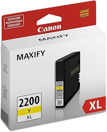 Canon PGI-2200XL Yellow Ink Tank Compatible to IB4120, MB5420, MB5120, IB4020, MB5020, MB5320