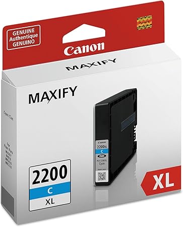 CanonInk MAXIFY PGI-2200 XL Cyan Pigment Ink Tank