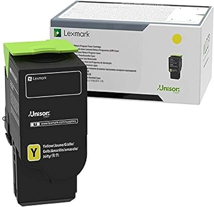 Lexmark C241XY0 Yellow Extra High Yield Return Program Cartridge Toner