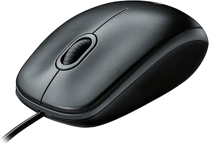 Logitech B100 Optical USB Mouse,Black