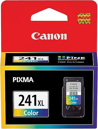 Canon CL-241XL Compatible to MG2120/MG3120/MG4120,MG3222,MG3520,MG3620,MX459,MX472,MX512/MX432/MX372,MX522/MX452/MX392,MX532,TS5120 Printers