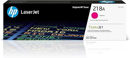 HP 218A Magenta Toner Cartridge | Works with Color Laserjet Pro 3201, MFP 3301 Series | W2183A