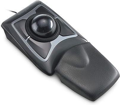 Kensington Expert Trackball Mouse (K64325), Black Silver, 5