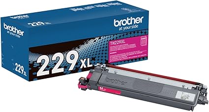 Brother Genuine TN229XLM Magenta High Yield Printer Toner Cartridge - Print up to 2,300 Pages(1)