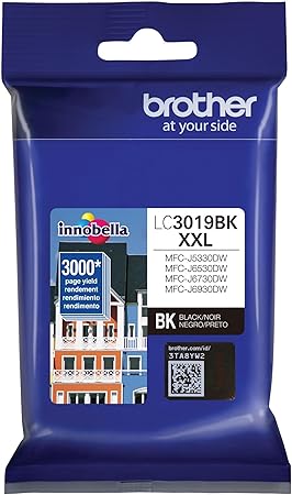 Brother LC3019BK Super High Yield Black Ink Cartridge