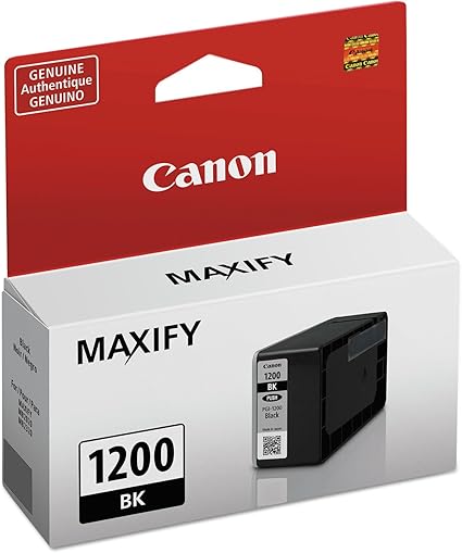 Canon PGI-1200 Pigment Black Ink Tank Compatible to MB2120, MB2720, MB2020, MB2320 (PGI-1200 Black)