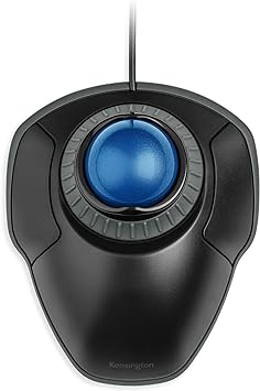 Kensington Orbit Trackball Mouse with Scroll Ring (K72337US), 4 1/2X5 1/2X2