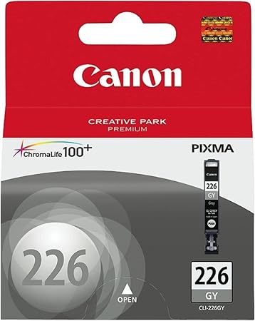 Canon CLI-226 Gray Ink Tank Compatible to MG8120, MG6120, MG8220, MG6220 (CNMCLI226GY)