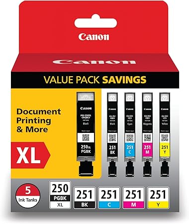 Canon PGI-250XL/CLI-251 5 PK