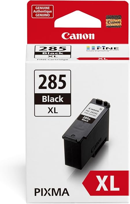 Canon Genuine Ink PG-285 Black, XL