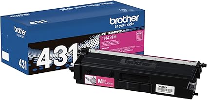 Brother Printer TN431M Standard Yield Toner-Retail Packaging, Magenta