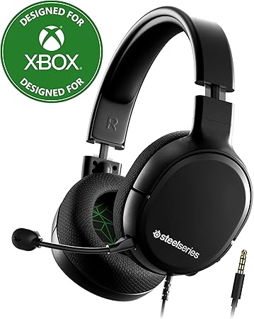 SteelSeries Arctis 1 Wired Gaming Headset – Detachable ClearCast Microphone – Lightweight Steel-Reinforced Headband – For Xbox, PC, PS5, PS4, Nintendo Switch, Mobile