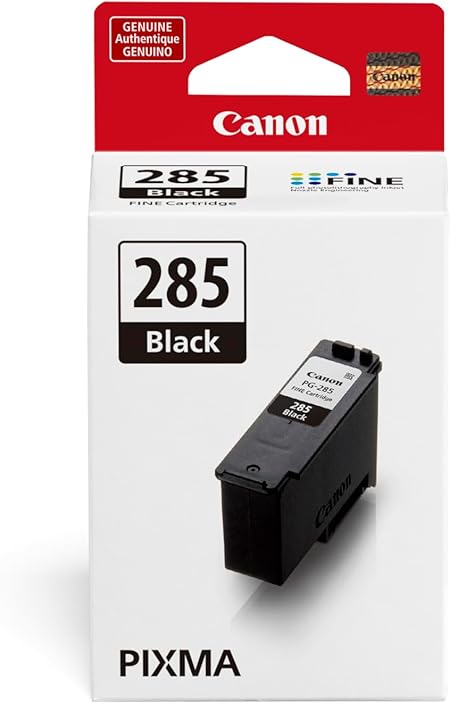 Canon Genuine Ink PG-285 Black, Standard