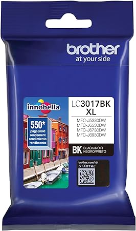 Brother LC3017BK High Yield Black Ink Cartridge