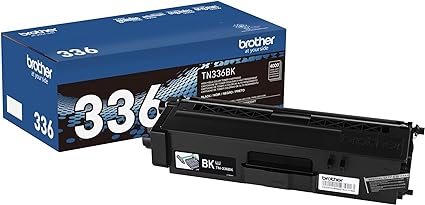 Brother Genuine TN336BK High Yield Black Toner Cartridge